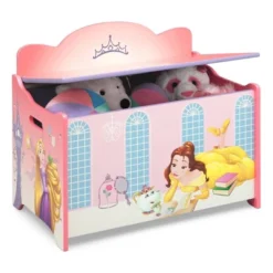 Delta Children Disney Princess Deluxe Toy Box - Greenguard Gold Certified -Baby Products GUEST cd8d060c e754 4989 95fa 50bddc7d517e