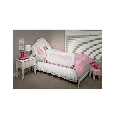 Regalo Guardian Swing Down Bedrail - White 1 Regalo Guardian Swing Down Bedrail - White