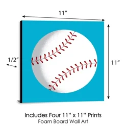 Big Dot Of Happiness Go, Fight, Win - Sports - Kids Room, Nursery & Home Decor - 11 X 11 Inches Nursery Wall Art - Set Of 4 Prints For Baby's Room 9 Big Dot Of Happiness Go, Fight, Win - Sports - Kids Room, Nursery & Home Decor - 11 X 11 Inches Nursery Wall Art - Set Of 4 Prints For Baby's Room -Baby Products GUEST d399a22a 5be4 40c5 b3ce e1c490657f64