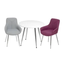 Kids' Table With 2 Modern Upholstered Chairs - Gift Mark 13 Kids' Table With 2 Modern Upholstered Chairs - Gift Mark -Baby Products GUEST d3a6836e c819 44aa a3a8 62eb22ecc610