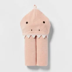 25"x50" Pink Dinosaur Kids' Hooded Towel - Pillowfort™ -Baby Products GUEST d70adad8 d1e0 4846 8609 572fb4c40806