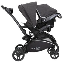Baby Trend Sit N' Stand 5-in-1 Shopper Stroller Travel System - Gray -Baby Products GUEST d787afc3 2930 4a0b b56d 154fcc884d61
