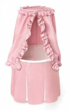 Badger Basket Empress Round Baby Bassinet With Canopy 12 Badger Basket Empress Round Baby Bassinet With Canopy -Baby Products GUEST d9f505bb facd 4984 9631 3009640edaad