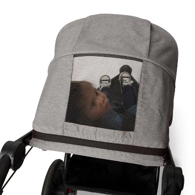 Radio Flyer Momentum Jogging Baby Stroller - Black 8 Radio Flyer Momentum Jogging Baby Stroller - Black - Image 8