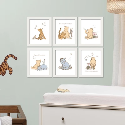 Lambs & Ivy Disney Baby Classic Pooh Unframed Nursery/Child Wall Art 4 Lambs & Ivy Disney Baby Classic Pooh Unframed Nursery/Child Wall Art - Image 4