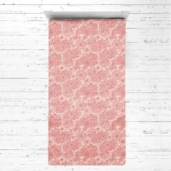 Bacati - Sophia Paisley Aqua Coral 3 Pc Toddler Bedding Sheet Set -Baby Products GUEST e1118fc4 5ffd 4980 9932 923d2cb2c7b3