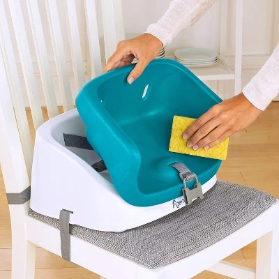 Ingenuity Toddler Booster Seat - Peacock Blue 4 Ingenuity Toddler Booster Seat - Peacock Blue - Image 4