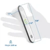 GE Truvitals Wireless Digital Forehead Thermometer For Adults, Kids And Babies, No Touch Instant Reading, LCD Screen & Tracking App (TM4000)