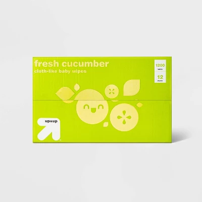 Fresh Cucumber Baby Wipes- Up & Up™ (Select Count) 3 Fresh Cucumber Baby Wipes- Up & Up™ (Select Count) - Image 3