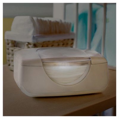 Munchkin Bright & Warm Wipe Warmer - White 2 Munchkin Bright & Warm Wipe Warmer - White - Image 2
