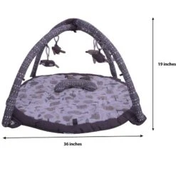 Bacati - Baby Activity Gyms & Playmats (Owls Beige Gray) -Baby Products GUEST e6fb6742 48e2 46c1 ae96 ba7d9dcc34e4