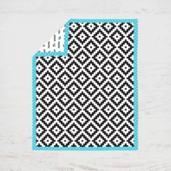 Bacati - Love Aztec Print Black Turquoise 10 Pc Crib Bedding Set With Long Rail Guard Cover 14 Bacati - Love Aztec Print Black Turquoise 10 Pc Crib Bedding Set With Long Rail Guard Cover -Baby Products GUEST ea68f201 b6b3 40ef a603 bdee8b12947a