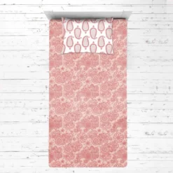 Bacati - Sophia Paisley Aqua Coral 3 Pc Toddler Bedding Sheet Set -Baby Products GUEST ec345050 c77e 460b 85e1 370d8afe51ed