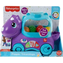 Fisher Price Fisher-Price Poppin Triceratops -Baby Products GUEST ed246af6 eb53 4faf 96fe 8b1056a555dd