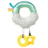 Manhattan Toy Cherry Blossom Days Cloud Baby Circle Rattle With Crinkle Paper And Teethers