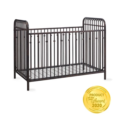 Little Seeds Monarch Hill Ivy Metal Baby Crib 7 Little Seeds Monarch Hill Ivy Metal Baby Crib - Image 7