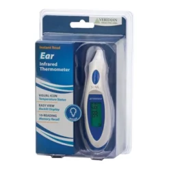 Veridian Tympanic Ear Thermometer Digital Display 09-340 1 Each -Baby Products GUEST f13f06c1 79c5 4045 89af 1500518d7240