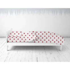 Bacati - Stars Red Ikat Muslin 4 Pc Toddler Bedding Set -Baby Products GUEST f1f5771b 3e0d 4b5f b5cf 428e992b644c