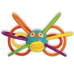 Manhattan Toy Zoo Winkel Owl Rattle And Sensory Teether -Baby Products GUEST f4e78cee dce6 4215 a473 3ed3ce798a8f