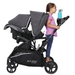 Baby Trend Sit N' Stand 5-in-1 Shopper Stroller Travel System - Gray -Baby Products GUEST f4f55361 bdd3 409d b21a 2d1c5dd9ac26