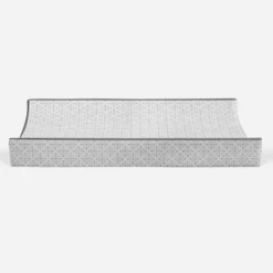 Bacati - Love Quilted Muslin Changing Pad Cover Gray -Baby Products GUEST f6fc56ef 2943 494f b0c7 4bdb494e16ab