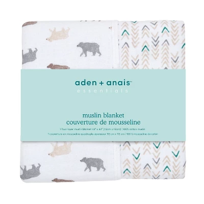 Aden + Anais Essentials Muslin Blanket 1 Aden + Anais Essentials Muslin Blanket