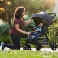 Baby Trend Passport Carriage Stroller - Silver Sky -Baby Products GUEST f77614e3 b061 428c 9dd6 9c76163ce8a0