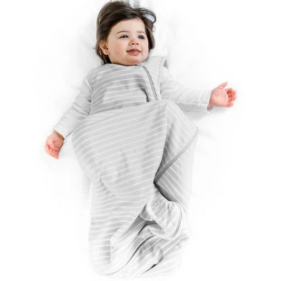 Woolino 4 Season Basic Baby Swaddle Wrap, Merino Wool, Birch Gray, 18-36 Months 2 Woolino 4 Season Basic Baby Swaddle Wrap, Merino Wool, Birch Gray, 18-36 Months - Image 2