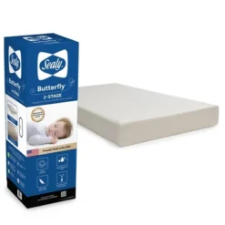 Sealy Butterfly 2-Stage Breathable Knit Ultra Firm Crib And Toddler Mattress -Baby Products GUEST f9d0d7d0 c8f6 4aa2 8569 c8c850d6eb82