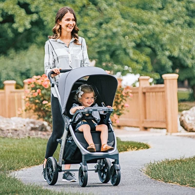 Chicco Bravo Quick-Fold Stroller - Black 1 Chicco Bravo Quick-Fold Stroller - Black