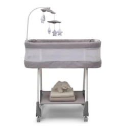 Simmons Kids' Shooting Star Rocking Bassinet With Airflow Mesh - Platinum 8 Simmons Kids' Shooting Star Rocking Bassinet With Airflow Mesh - Platinum -Baby Products GUEST fbea03a8 e11a 4b38 b8f3 1f65f70d1aa4