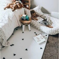 LITTLE Bot Ofie Playmat - Zen Line + Triangle 10 LITTLE Bot Ofie Playmat - Zen Line + Triangle -Baby Products GUEST fd78d010 7190 48e6 9add 9410cf2b3d2e