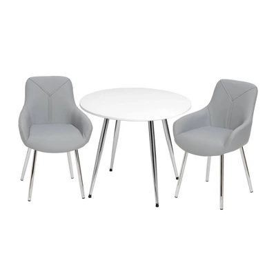 Kids' Table With 2 Modern Upholstered Chairs - Gift Mark 5 Kids' Table With 2 Modern Upholstered Chairs - Gift Mark - Image 5